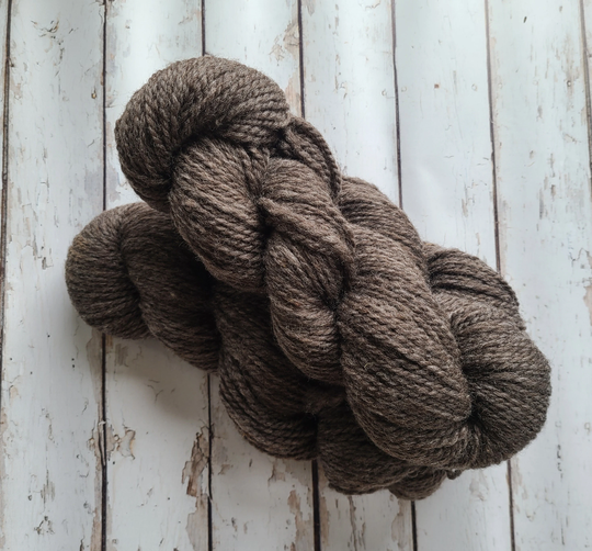 Romney 100 % Wool Yarn- Worsted/Aran Weight- - All Natural Small Skein Yards