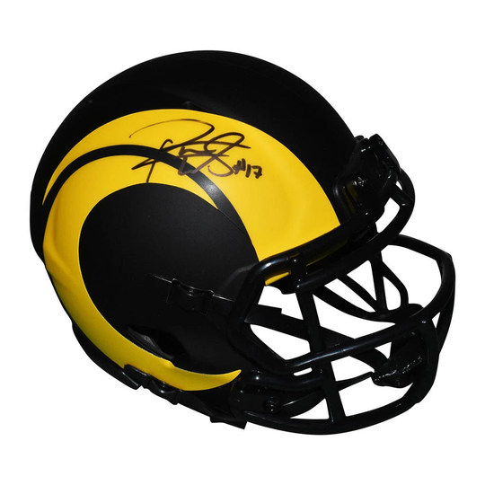 Robert Woods Signed Los Angeles Rams Eclipse Speed Mini Football Helmet | Psa