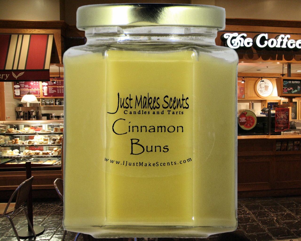 Cinnamon Buns Scented Blended Soy Candle - Homemade Candles