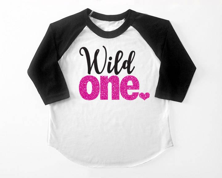 1st Birthdaywild One Tri-Blend Raglan Baseball Shirt - Infant, Toddler Sizes