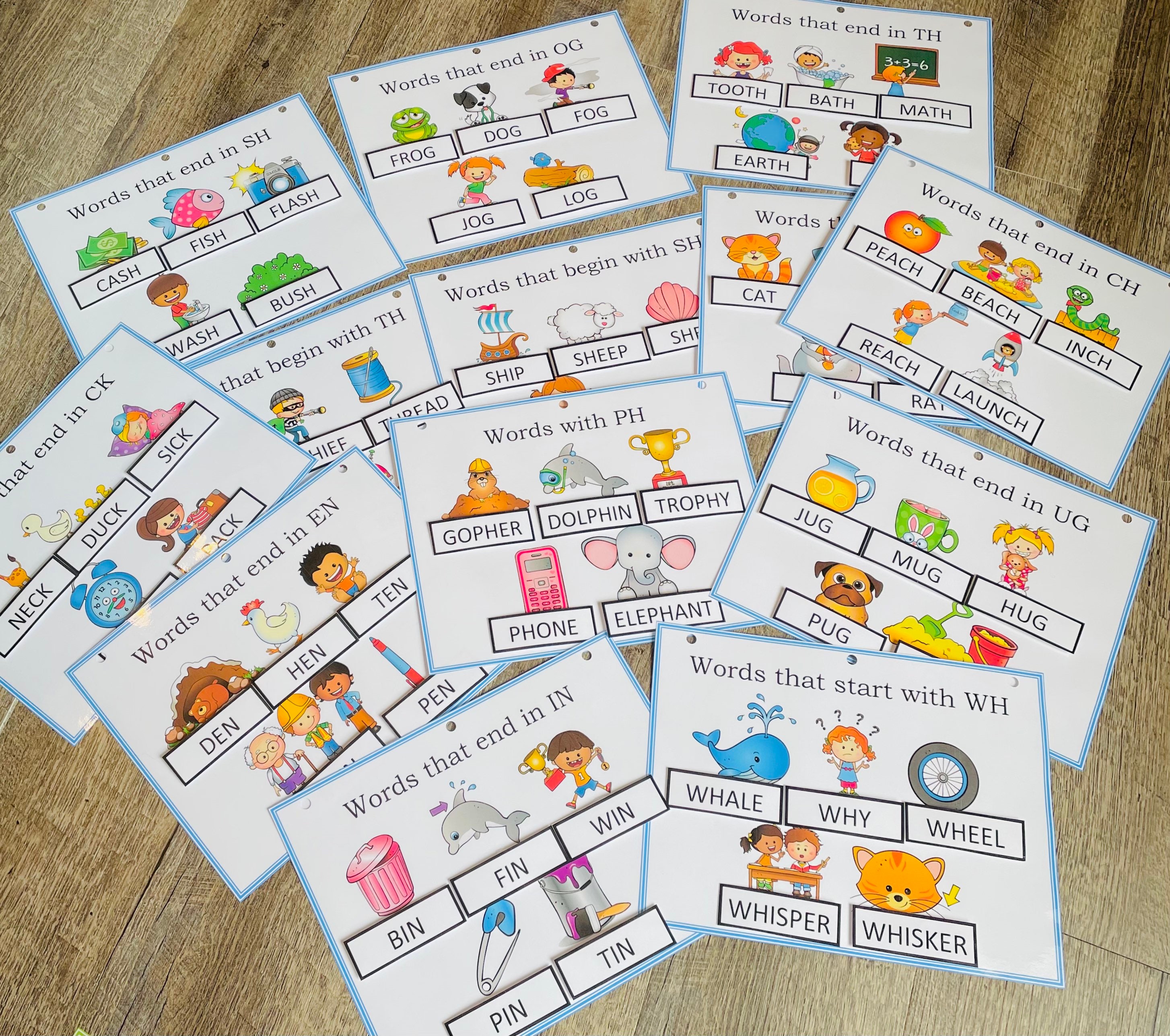 Learning Letter Blends, Kindergarten Curriculum, Homeschool Learning Game, To Read, Montessori, Busy Book Games