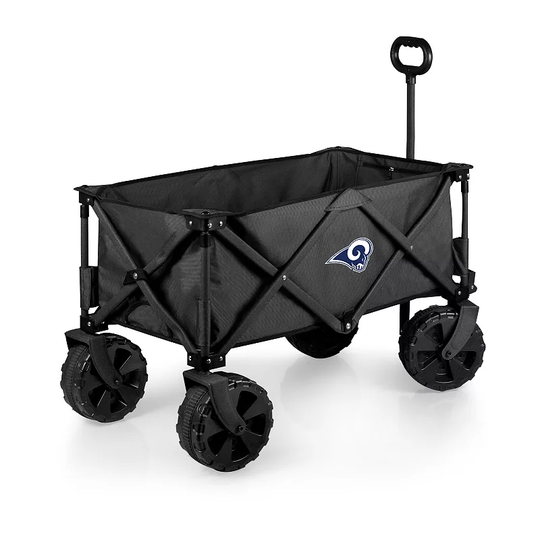 Picnic Time Los Angeles Rams All-Terrain Adventure Wagon, Grey