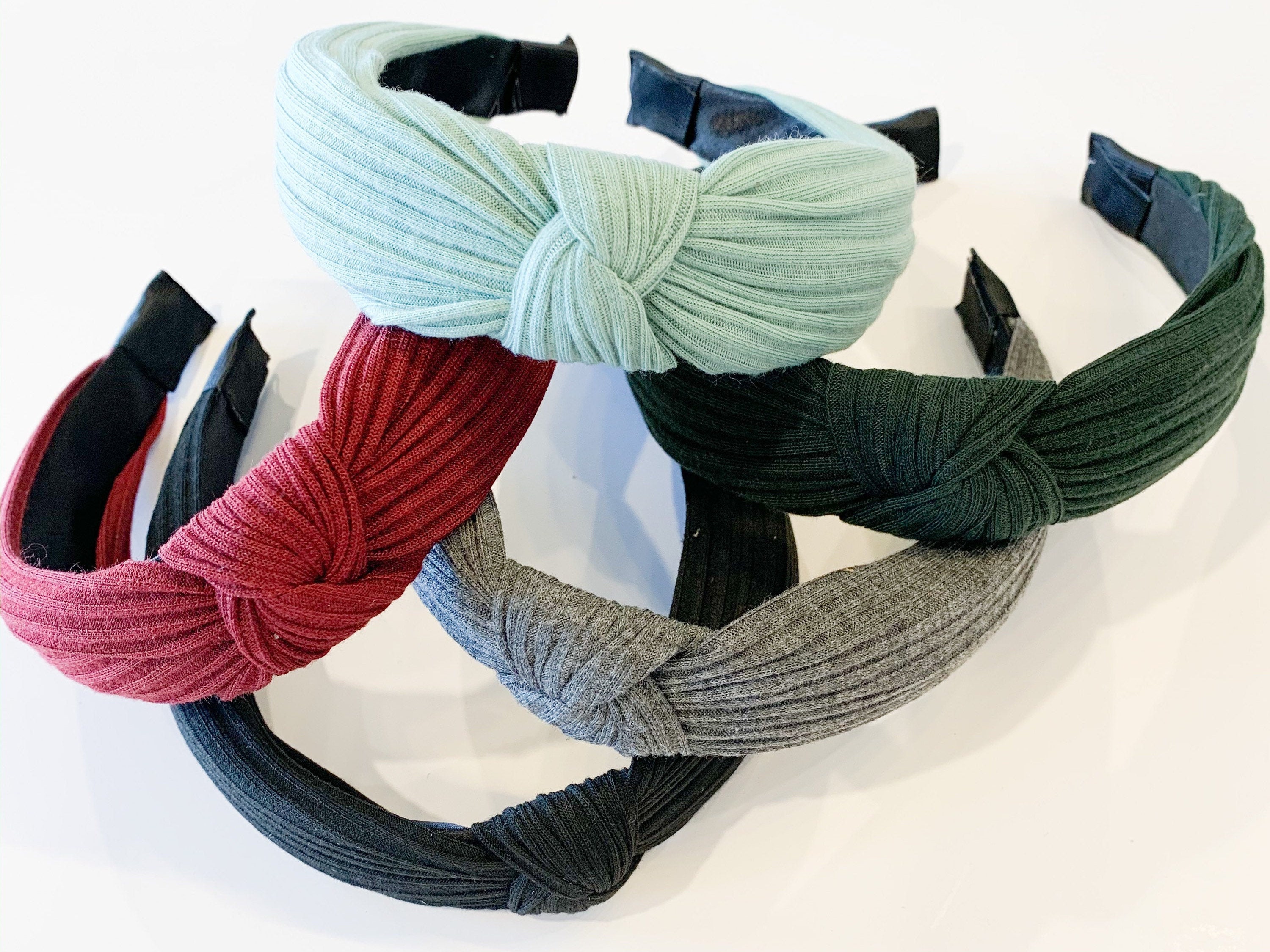 Natural Style Cotton Knotted Headband For Women, Trendy Headband, Classic Hairstyle, Teen Birthday