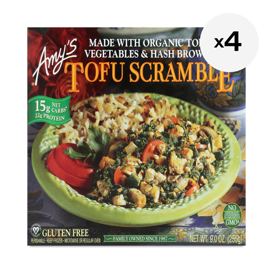 Amy's Breakfast Tofu Scramble, 4 Pack 4 x 9 oz boxes