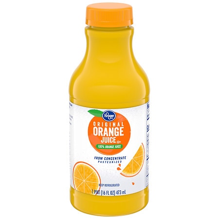 Kroger 100% Orange Juice - 16.0 oz