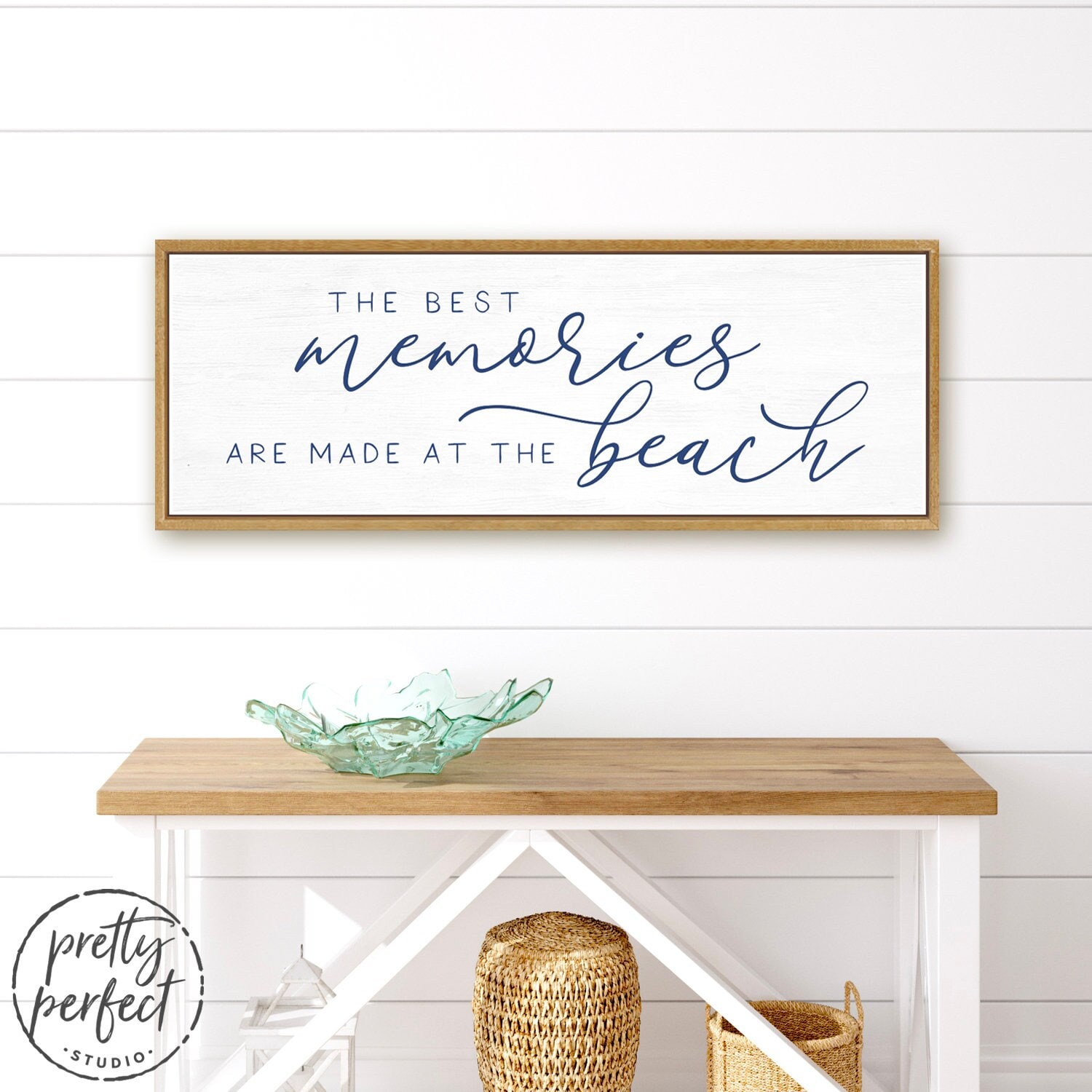 Beach Memories Sign | House Wall Art The Best Are Made At