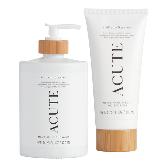 A&G Acute Smoked Moss Men's Bath & Body Collection by World Market
