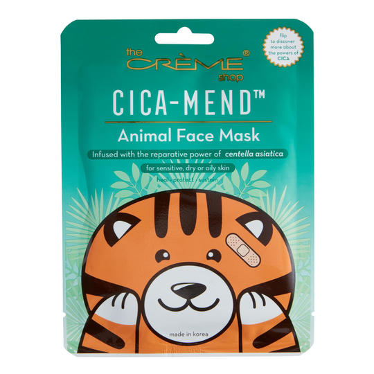 Creme Shop Cica-Mend Tiger Korean Beauty Sheet Mask - Plastic by World Market