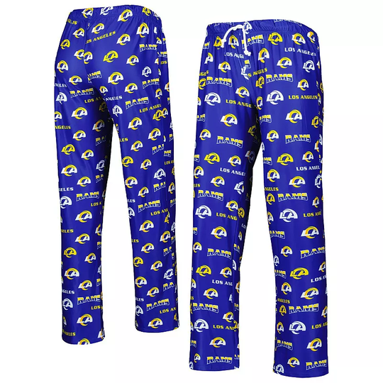 Women's Concepts Sport Royal Los Angeles Rams Breakthrough Knit Pants, Size: 2XL, Blue