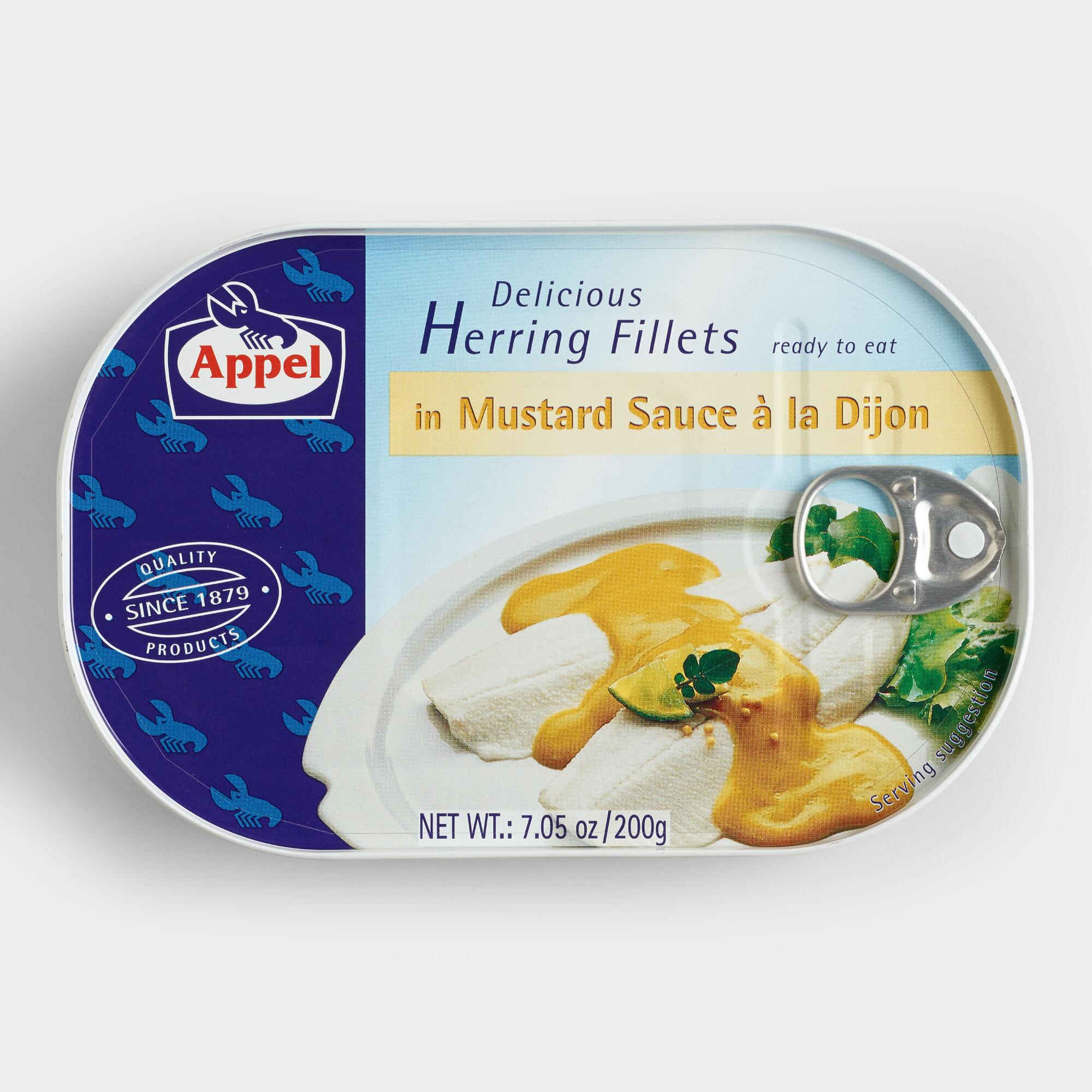 Appel Herring Fillets In Dijon Mustard Sauce Set Of 5 by World Market