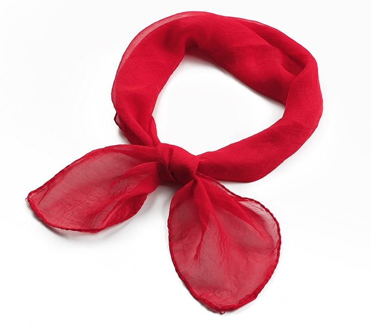 Pick 36 Colors/Chiffon Blend Square Neck Scarf/Solid Color Chiffon Scarf/9.9 Each Or 3 For 24.9/Chiffon Bandanas/Hair Scarf/Neckerchief