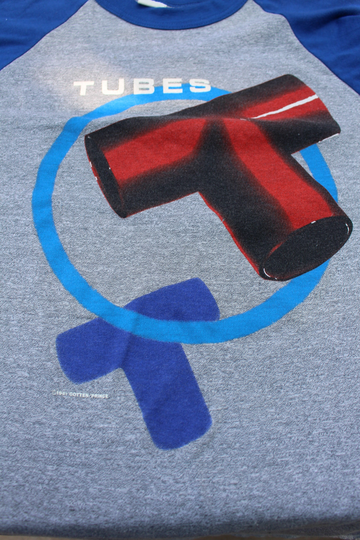 Vintage Tubes 1981 Concert T-Shirt Two Sided Size Large
