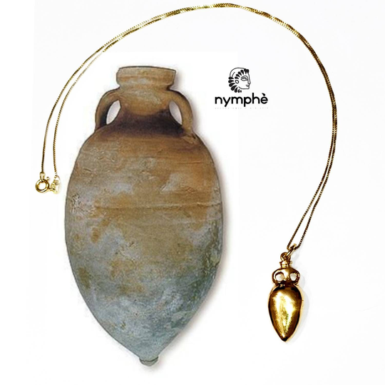 Anfore in Bronzo Dorato