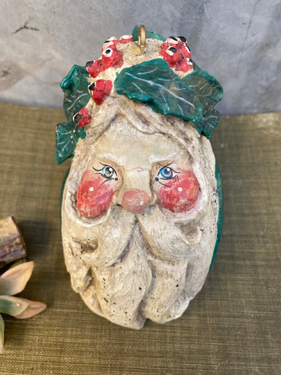 1988 House Of Hatten Santa Ornament