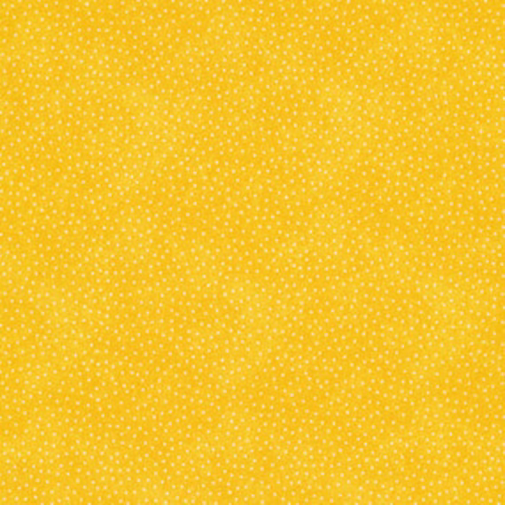 Spaced Out Dots On Yellow Fabric By Andover Fabrics Cotton Tonals Blender Colorwall Support Essential Basics Yardage & Fat Quarters