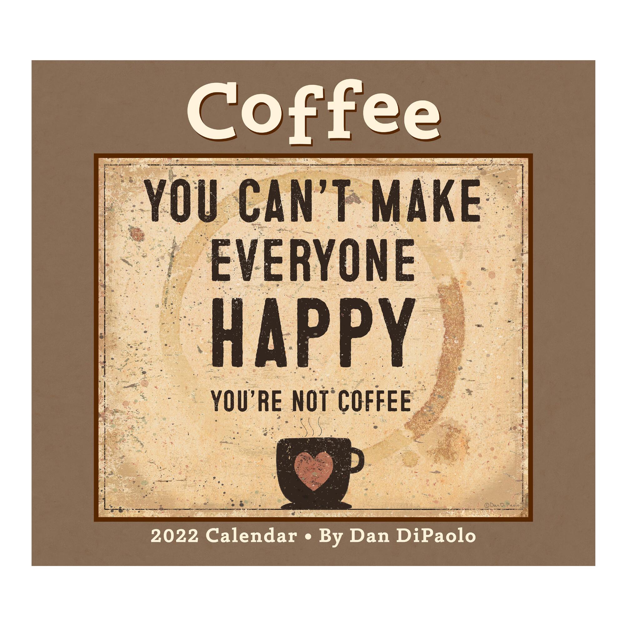 Coffee 2022 Wall Calendar by World Market