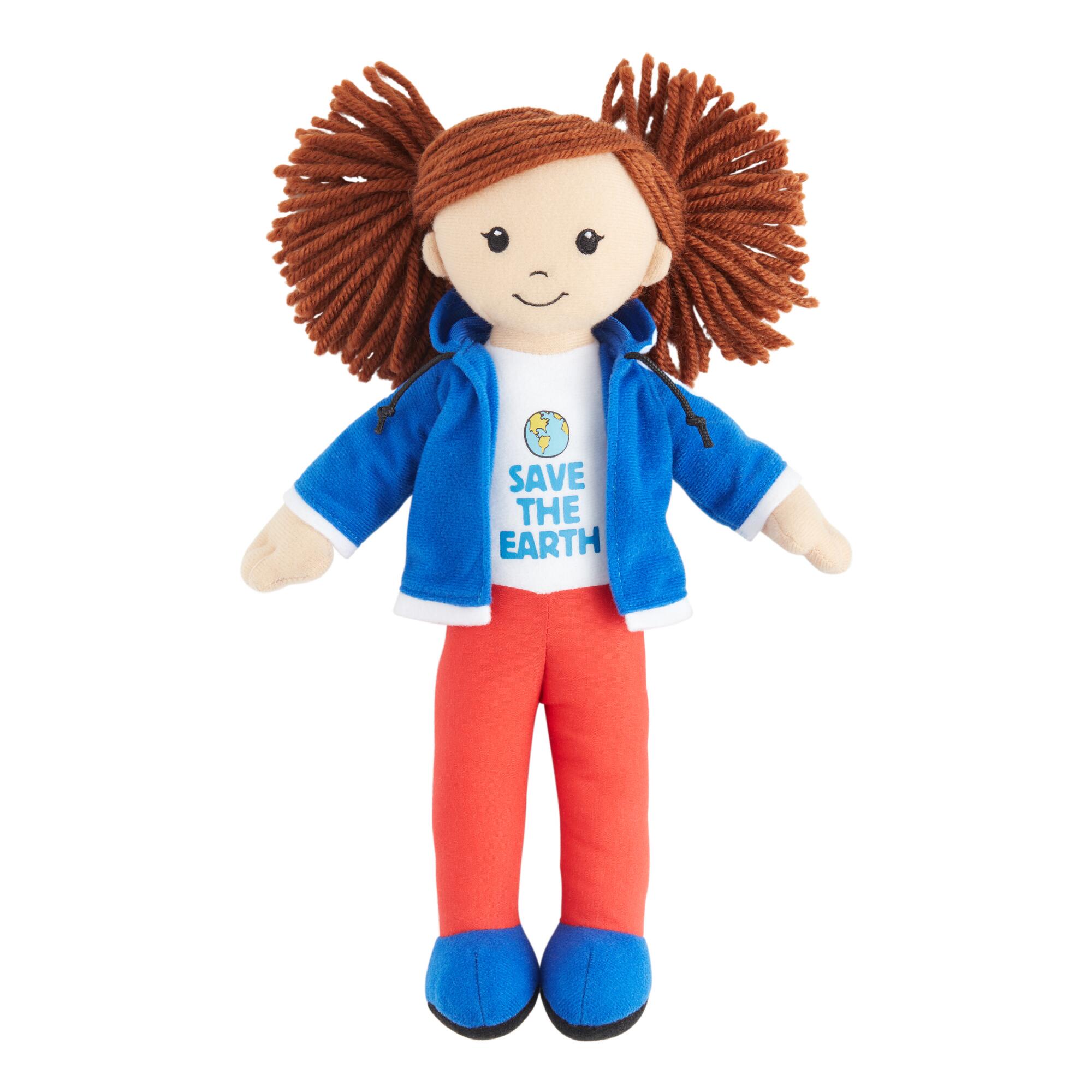 Wildlife Artists White Little Activist Doll: Multi - Polyester by World Market