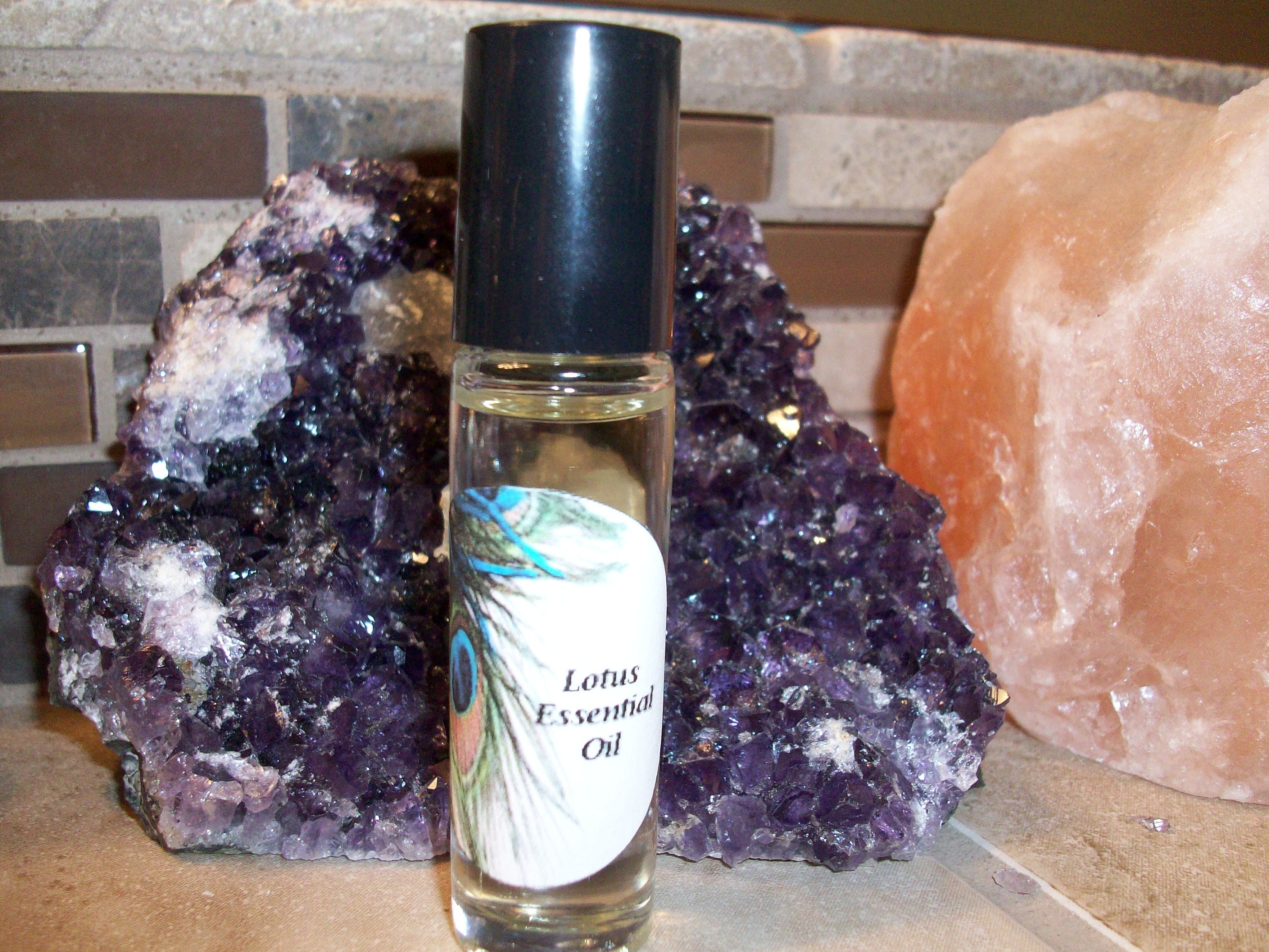 Lotus Essential Oil Blend 1/3 Oz Roller Bottle