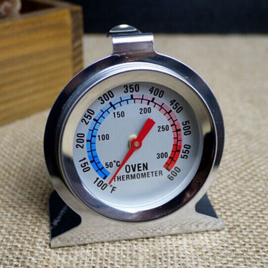 Dial BBQ Grill Cooker Oven Thermometer Temperature Gauge Kitchen Baking Tool