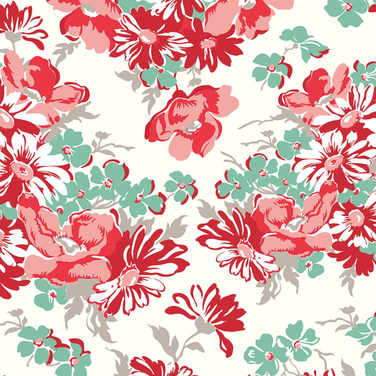 Cook Book Wideback Fabric Cayenne