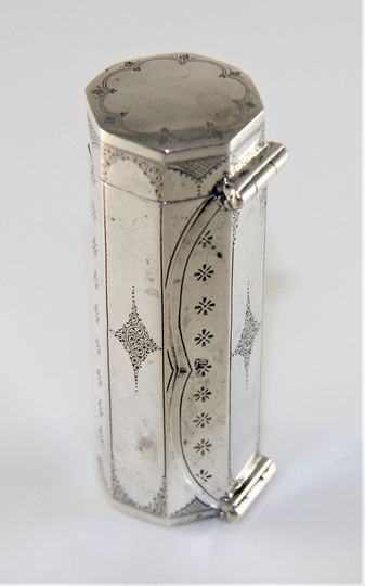Antique Dutch Silver Nutmeg Grater