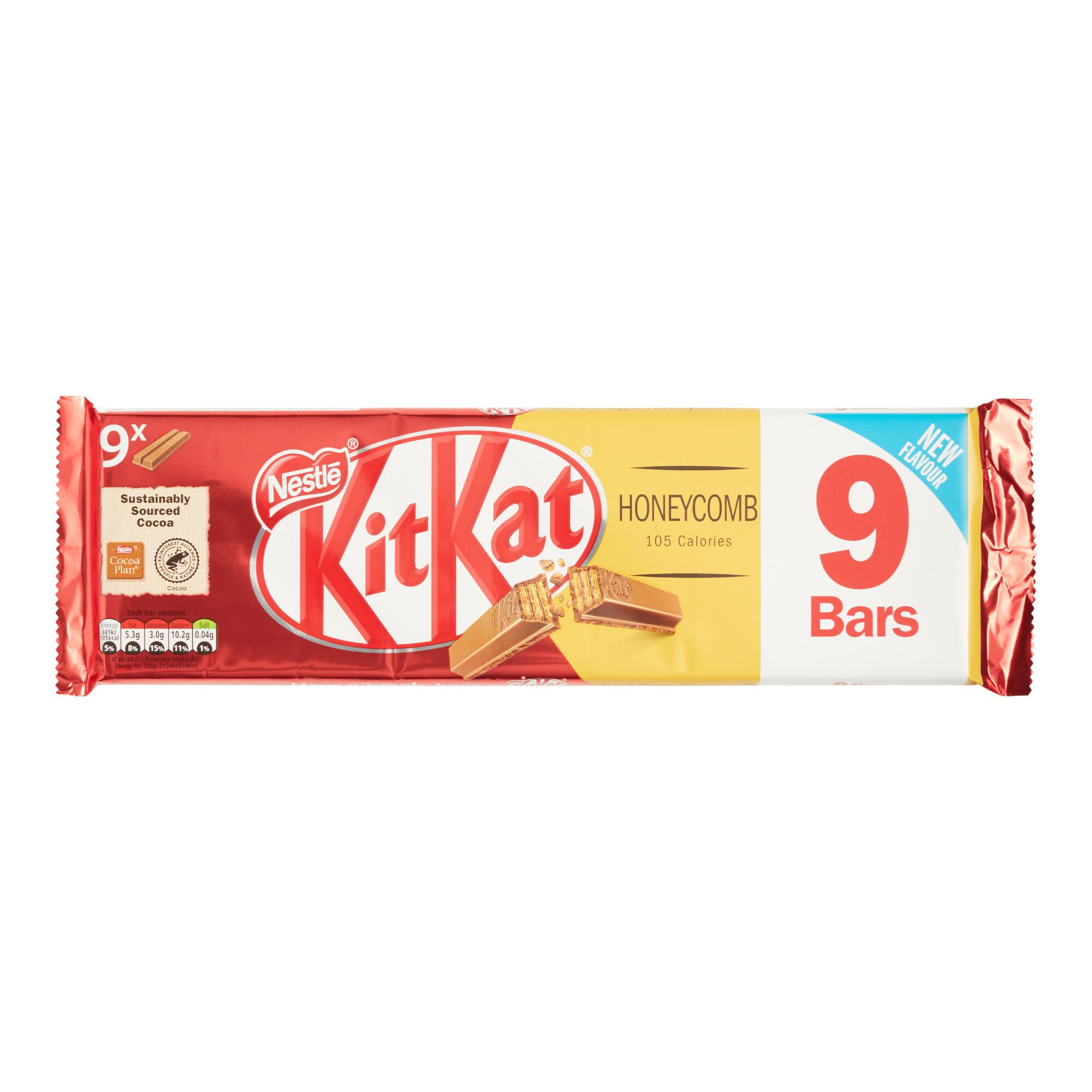 Nestle Kit Kat Honeycomb Wafer Bars 9 Piece by World Market