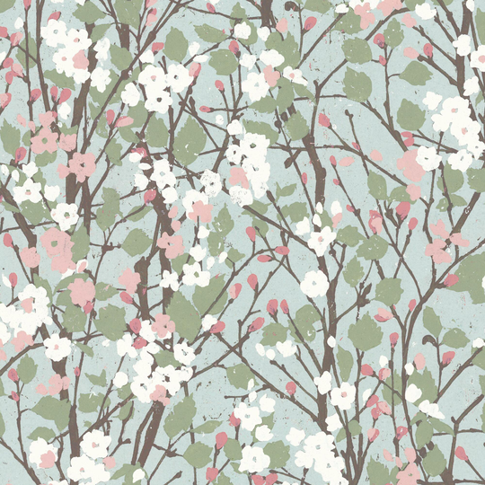 Multicolor Willow Branch Peel And Stick Wallpaper by World Market