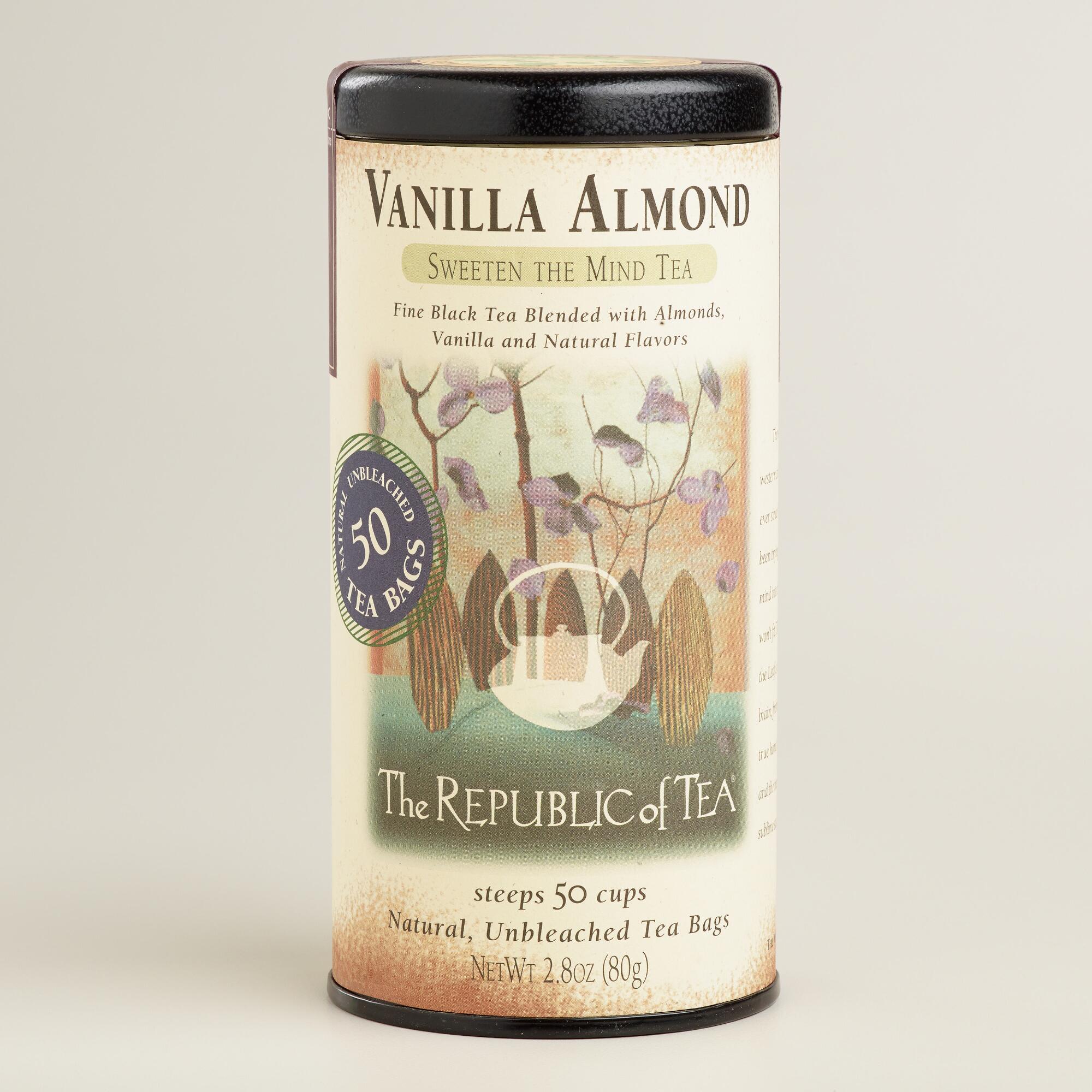 The Republic Of Tea Vanilla Almond Black Tea 50 Count by World Market