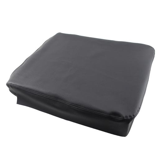 Armrest Lid Skin Perfect Match Water Resistant Faux Leather Unfading Center Console Armrest Cover Pad Compatible with Dodge Ram 02-08 US - black