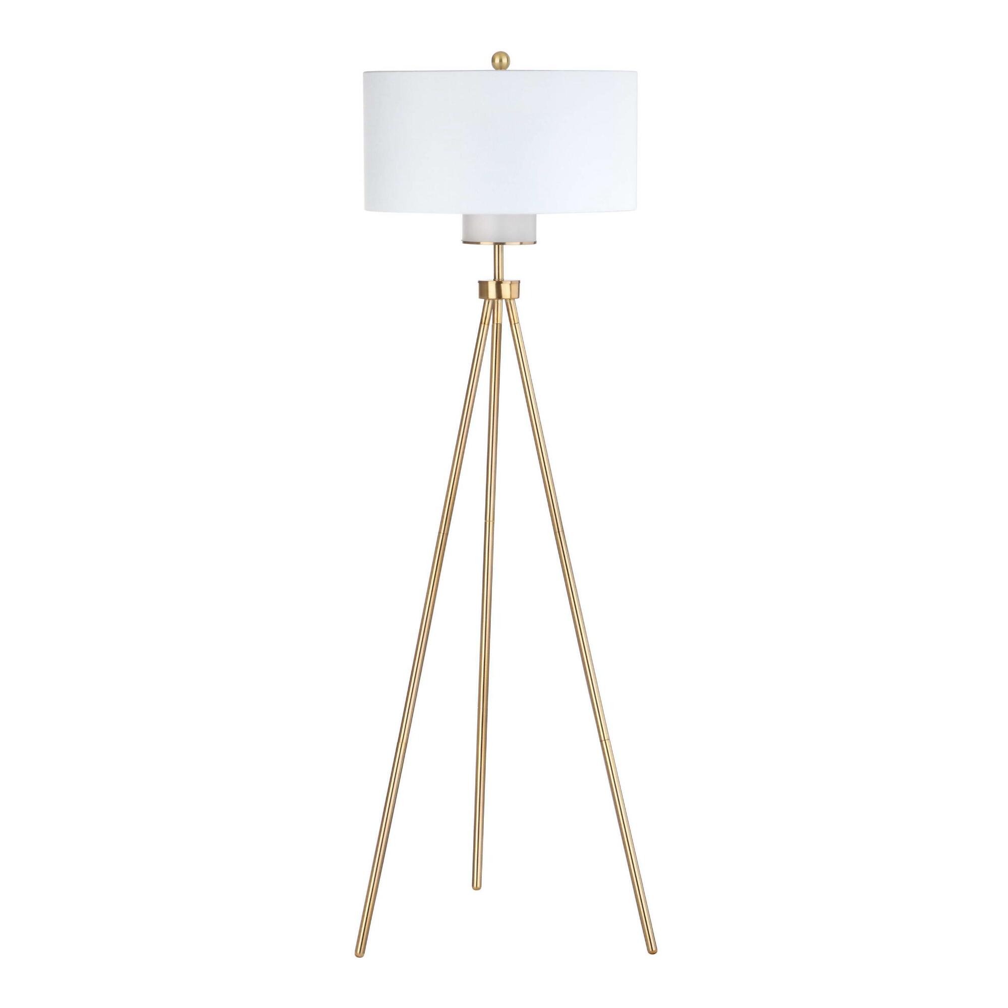 Gold Tripod Morgan Floor Lamp by World Market
