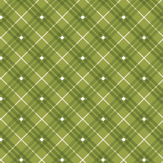 Plaid Fabric, Blender Gnome For The Holidays, #9611-66, Henry Glass, Quilting Cotton, Fabric By Yard
