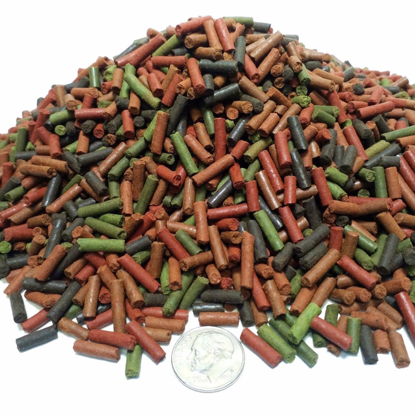 Gourmet Blend - Premium 5-Type Blend, Earthworm, Krill, Blackworm, Brine Shrimp, Veggie. Gb-200