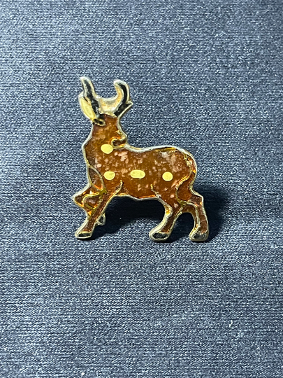 Enamel Fallon Goat Deer Ram Pin