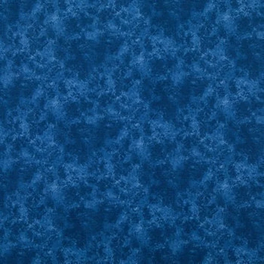 Blue Blender Fabric, Blended 100% Cotton, Apparel Fabric By The Yard, Quilting Smoky Cloud-Like Style