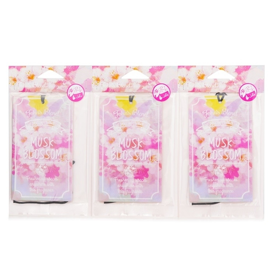 John's Blend Air Freshener - Musk Blossom 3pcs