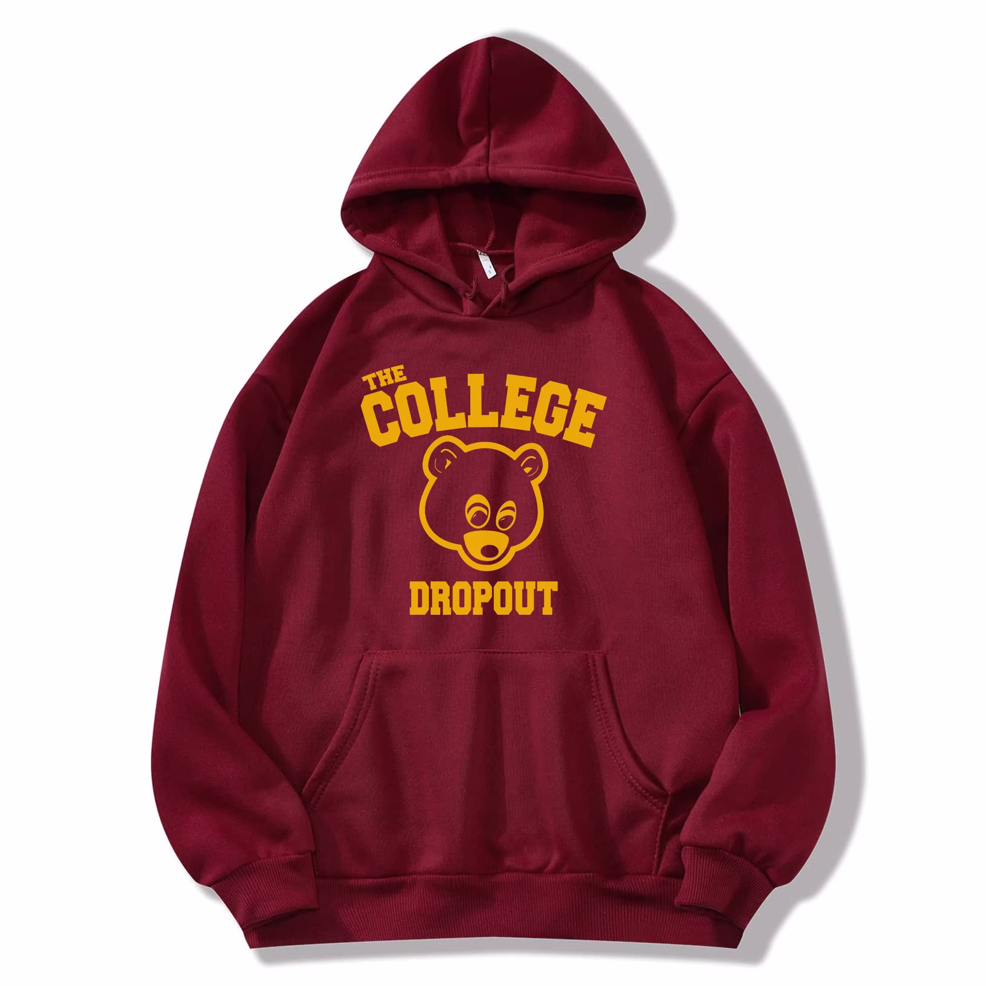 The College Dropout Unisex Heavy Blend Hoodie, Hooded Swearshirt, Kanye Bound Yeezy Yeezus West God Jesus Is King Tee