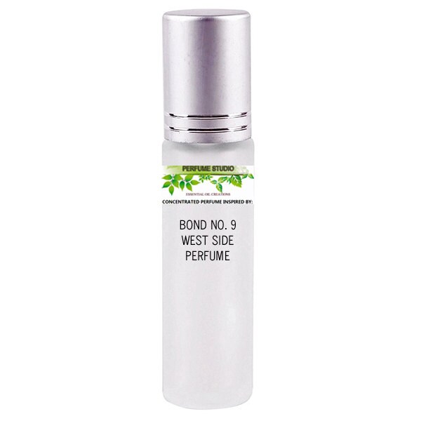 Custom Blend Perfume Oil. Similar Accords & Base Notes Of B9 West Side - 10Ml Frost Glass Roller Bottle, Silver Cap