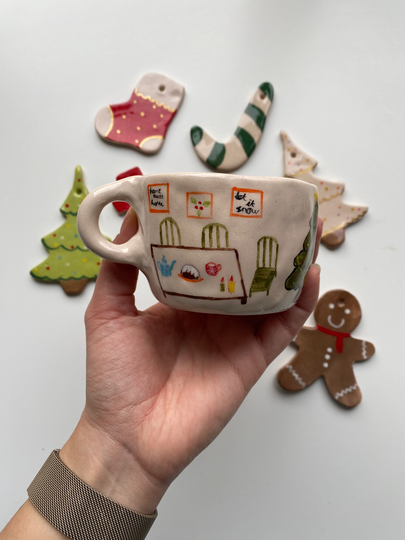 Handmade Christmas Home Mug