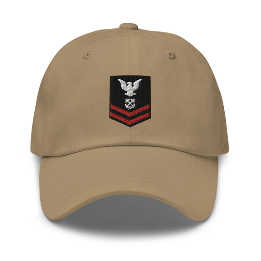 United States Navy Petty Officer Second Class Embroidered Dad Hat