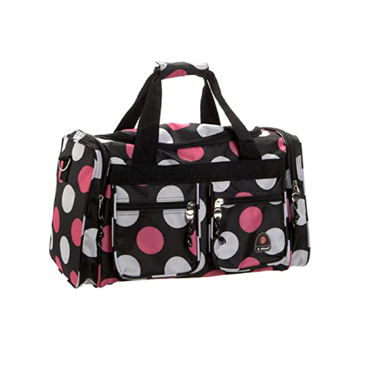 Rockland Duffel Bag | Multi/Pink Dot
