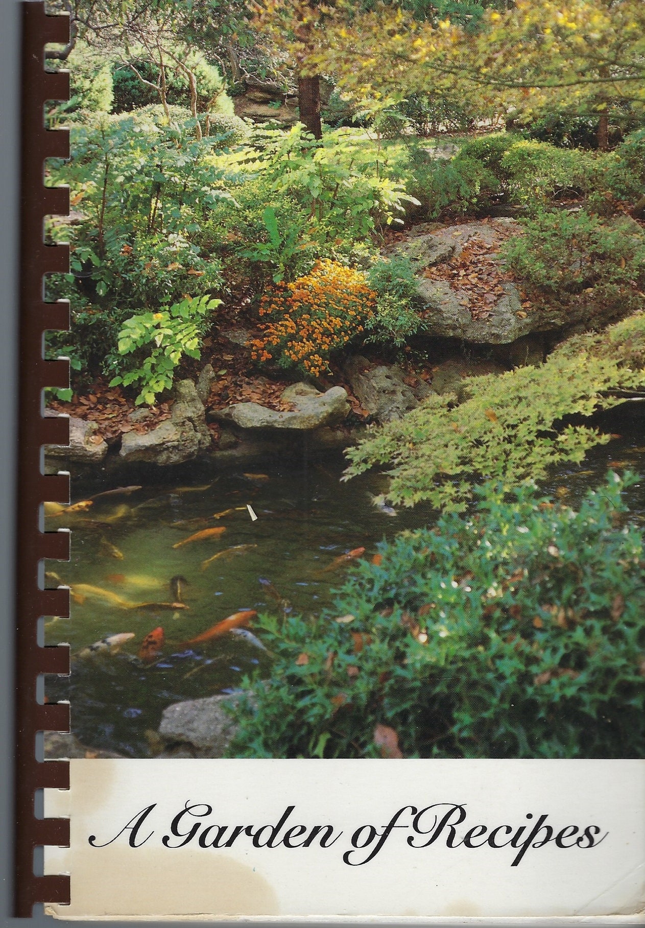 Fort Worth Texas Vintage 1992 A Garden Of Recipes Cookbook Club Tx Community Favorites Collectible Souvenir Spiral Bound Rare Local