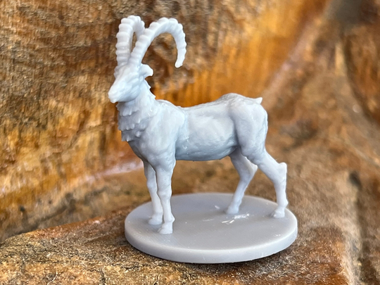 Dnd Ram 28mm Resin Animal Miniatures | Pathfinder Dungeons & Dragons Rpg