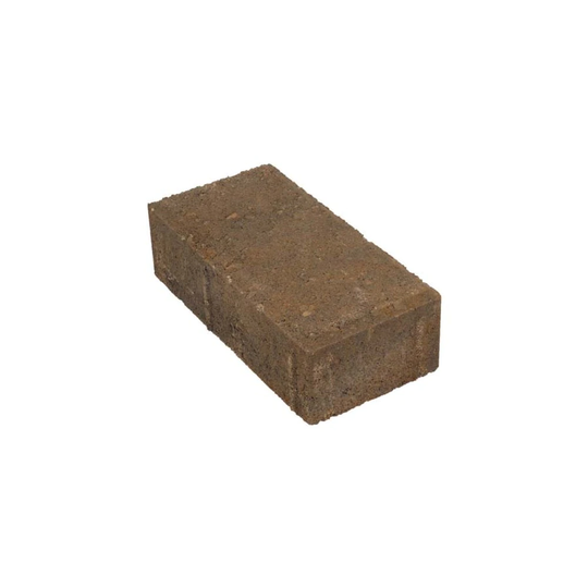 Lowe's Holland 8-in L x 4-in W x 2-in H Westerwood Blend Concrete Paver in Brown | 507297
