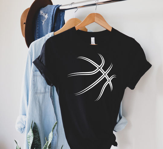 Basketball Line Shirt, Sport Gift For Boy Friend, Girl Love, Player Tee