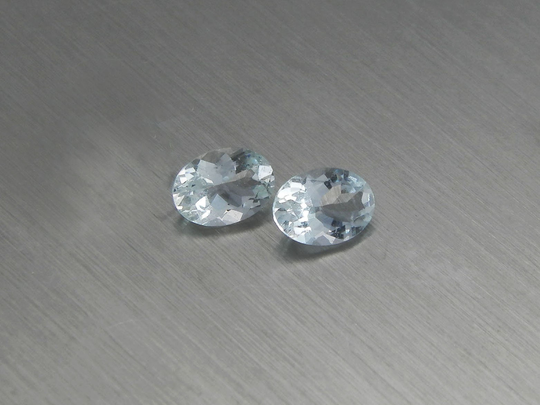 Certificate Aquamarine 5 X 7, 6 8mm Oval Cut Faceted Loose Gemstone Beryl Gem