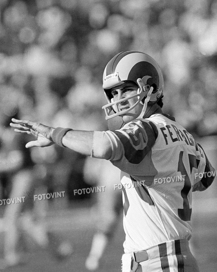 Vince Ferragamo Photo Picture Los Angeles Rams Football Photograph Print 8x10, 8.5x11 Or 11x14 | Vf1