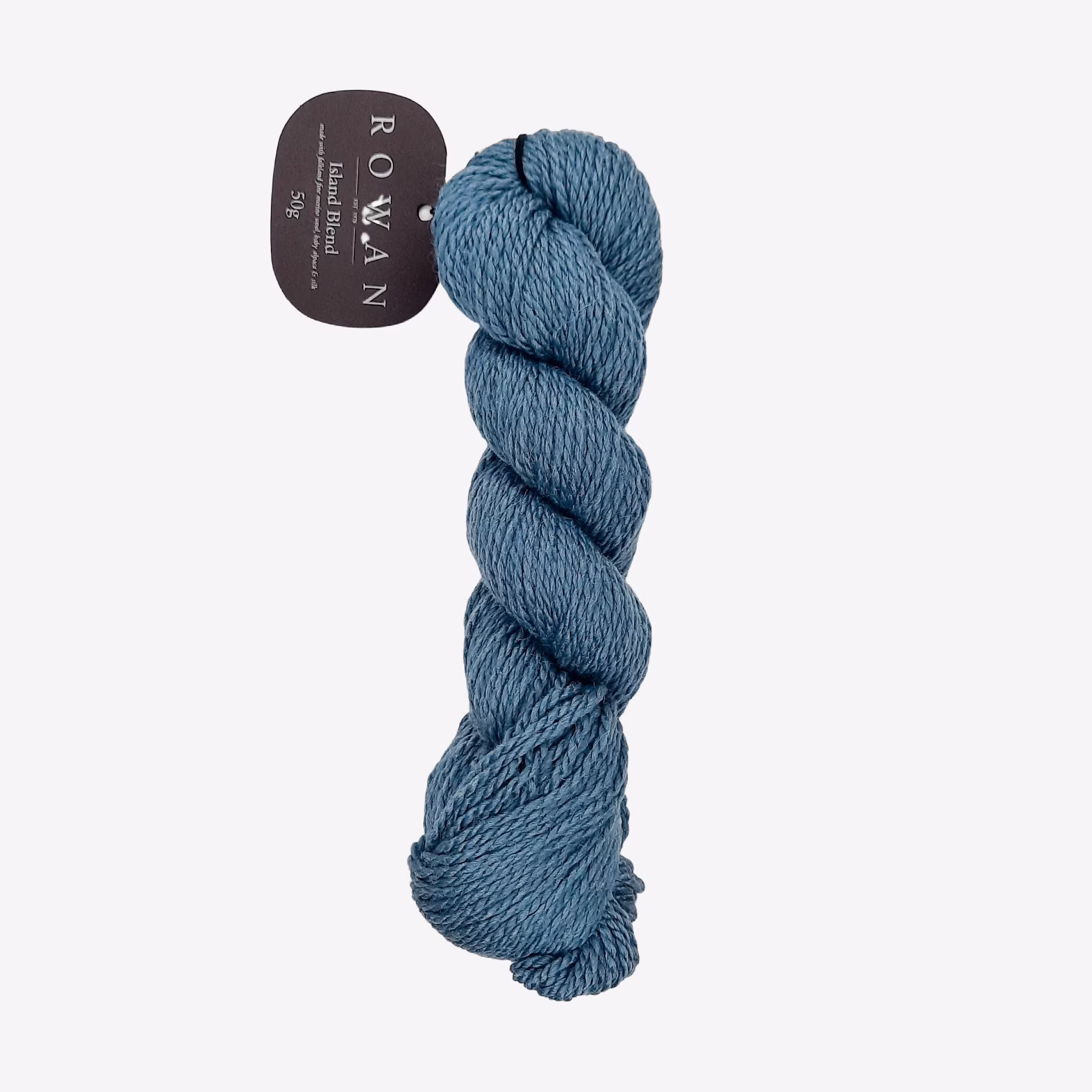Island Blend Yarn By Rowan, Dk Weight Knitting Yarn, For Crochet, Merino Wool, Alpaca, Silk, Scarf, Accessories, Skein Of