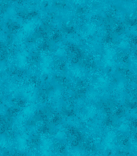 Turquoise Blue Q Rapture Blender Cotton Fabric, Qt Fabrics, 100% Blue Subtle Texture Fabric