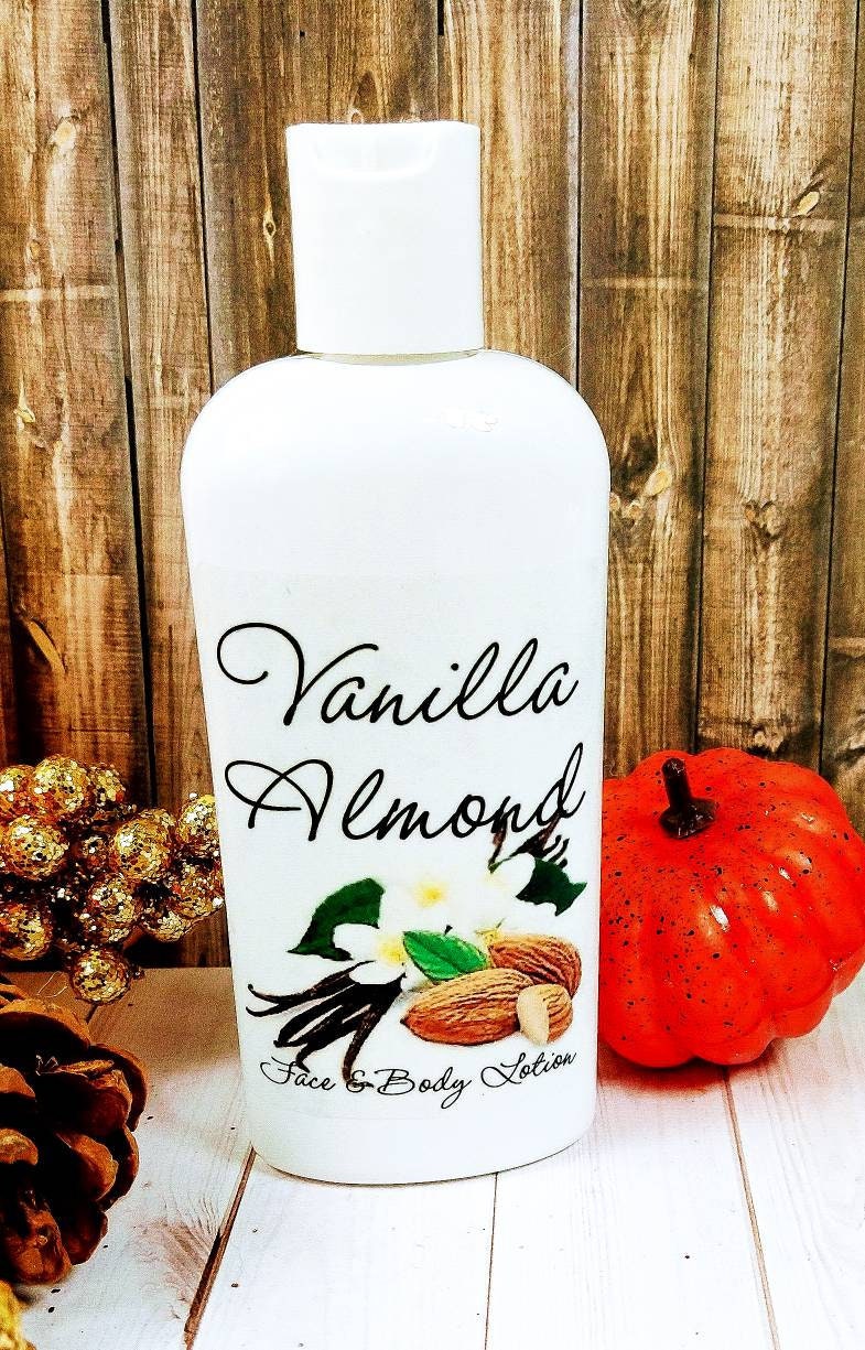 Vanilla Almond Lotion~Fragrance Blend Lotion~Vanilla Skin Care~Moisturizer~Vanilla Scented~Face & Body Lotion~Skin Cream
