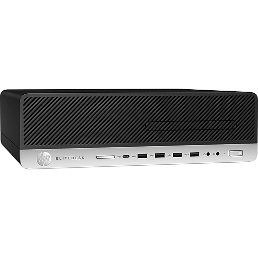 HP EliteDesk 800 G3 Refurbished Desktop Computer, Intel i5, 8GB RAM, 240GB SSD